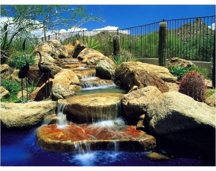 Design ideas for a mediterranean pool in Phoenix.