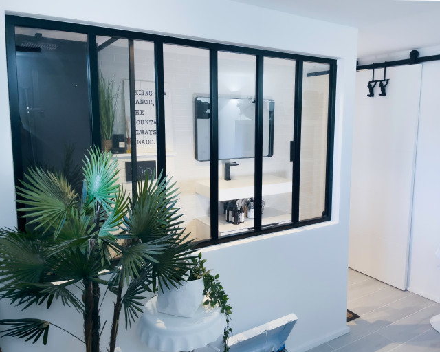 Salle d'eau - Rénovation complète d'une salle d'eau moderne