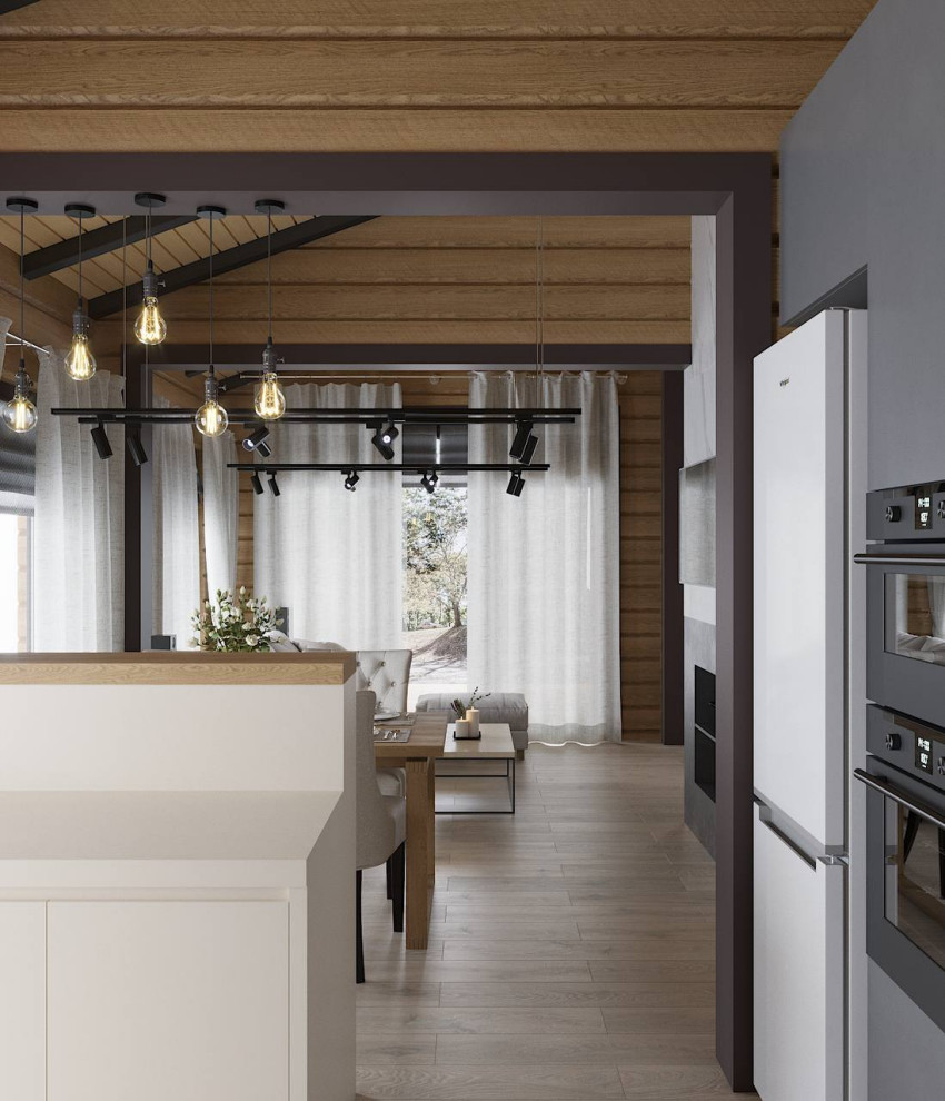 Дизайн проект дома бани