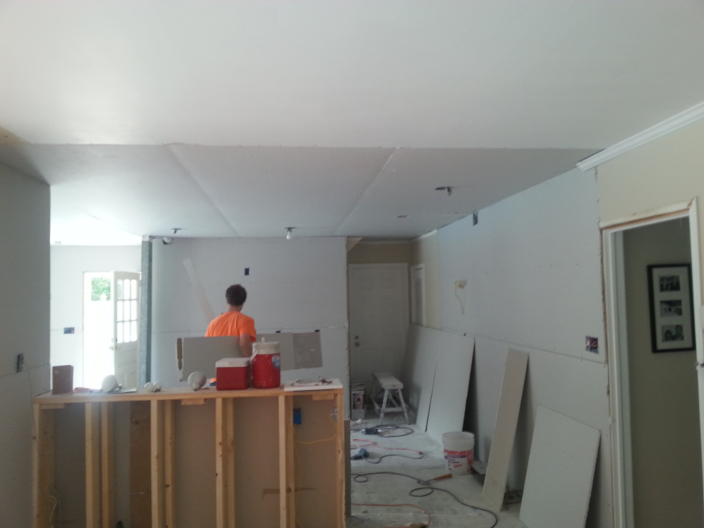 Stacy M Custom Kitchen Flooring + Bump out