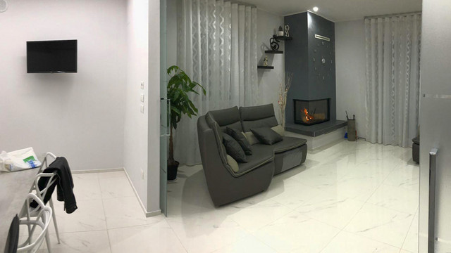 Casa M&F modern-vardagsrum
