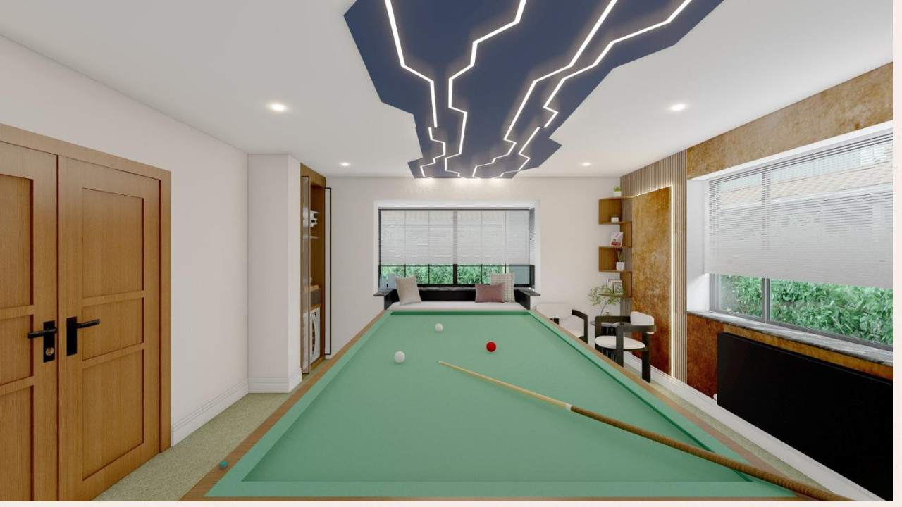 Multi-Functional Games Room Design in Nottingham