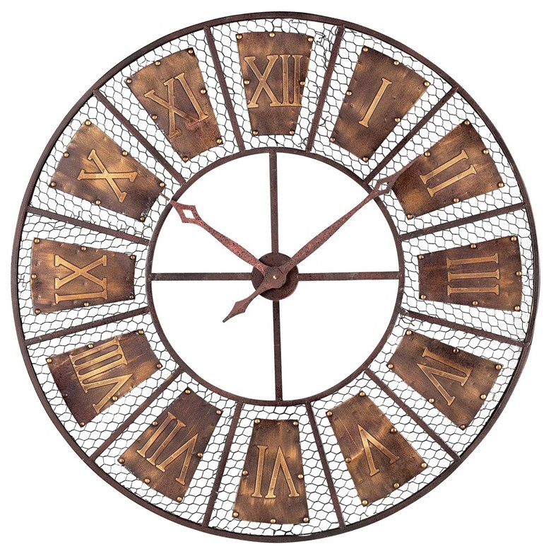 Outdoor Wall Clock Contemporary Wall Clocks by Beyond Stores Houzz