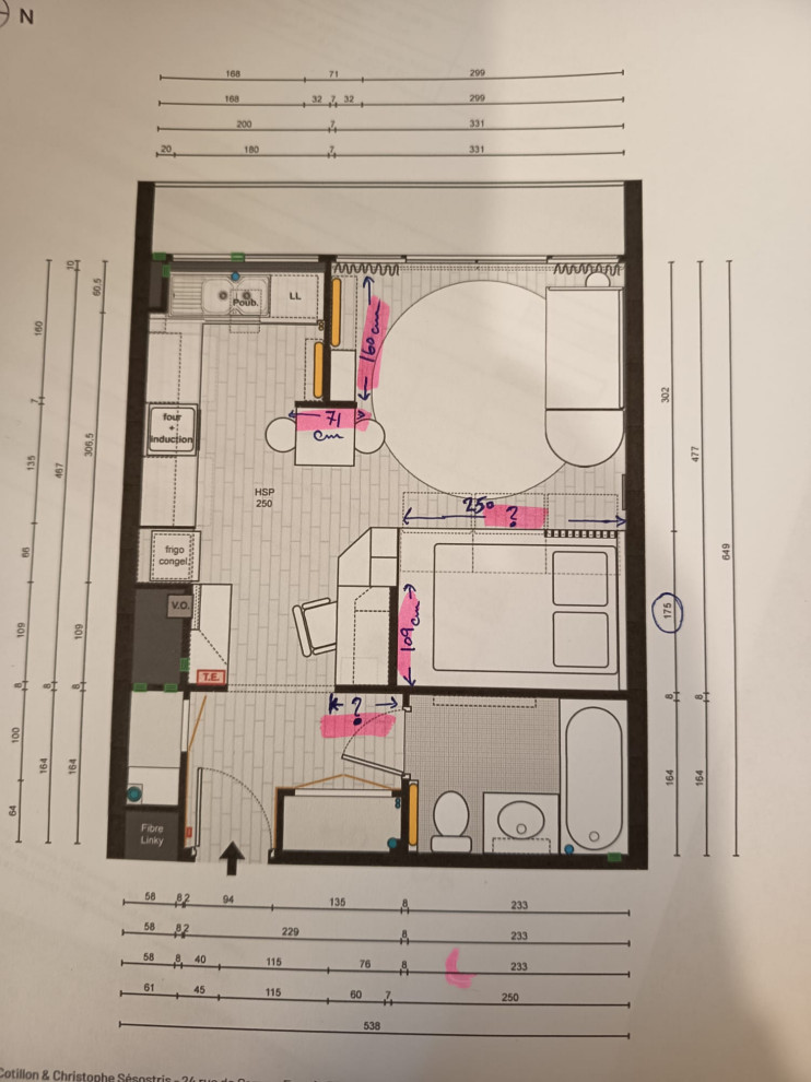 Rénovation d'un studio avec mezzanine