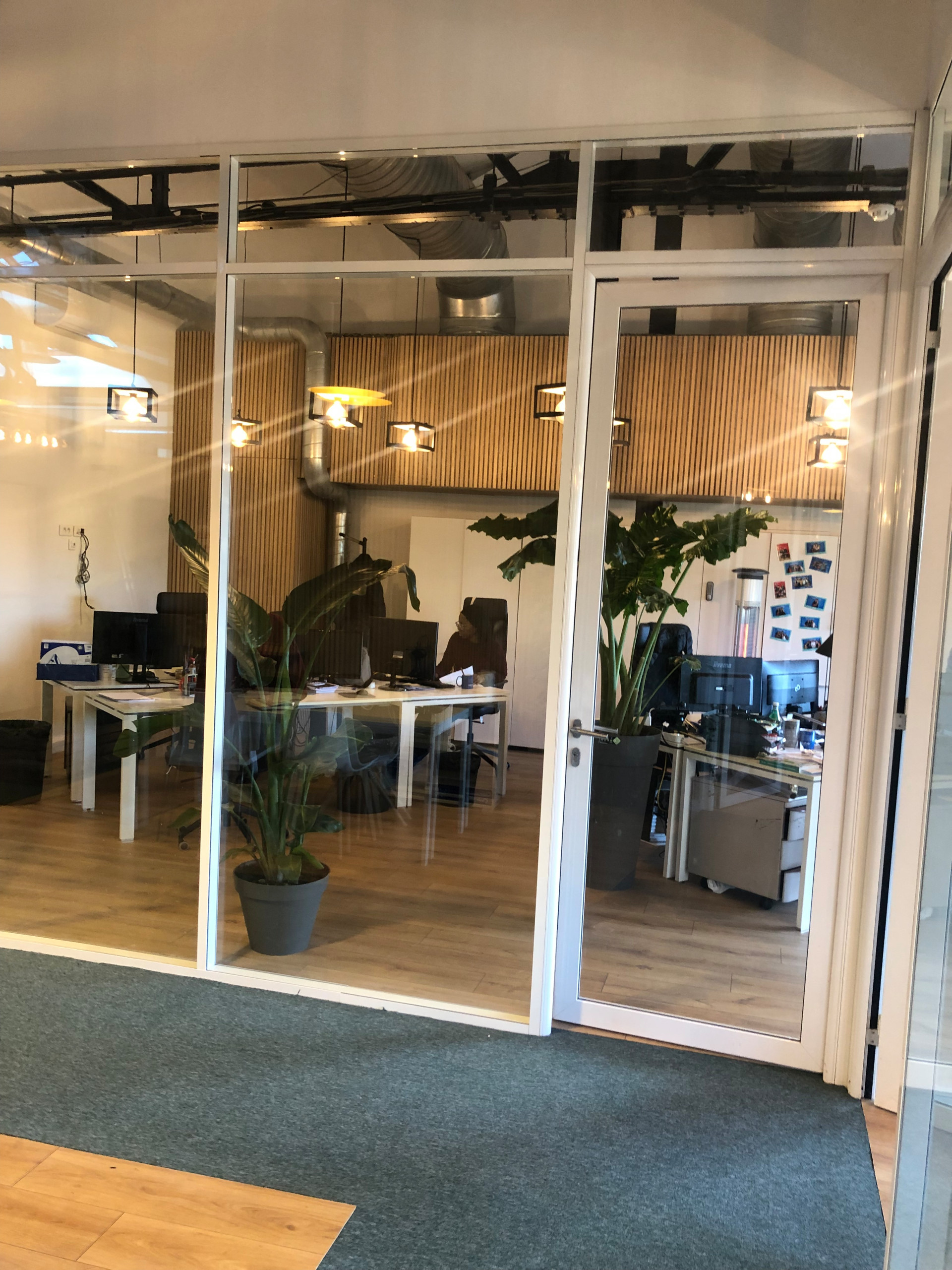 Rénovation de Bureaux style industriel