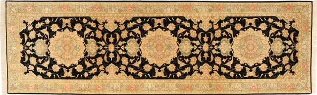 Desginer Tabriz 50 Raj Rug Handmade