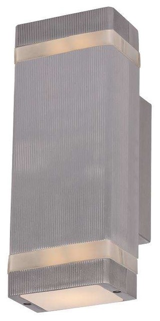 Maxim 86129 Lightray 11" LED Wall Sconce - Brushed Aluminum
