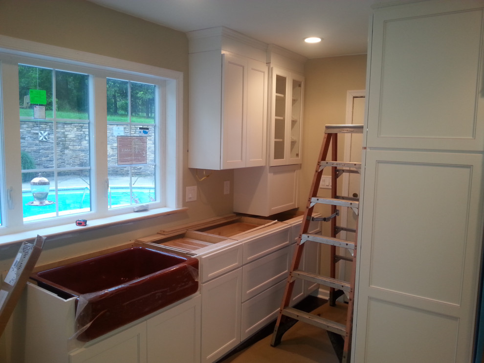 Stacy M Custom Kitchen Flooring + Bump out