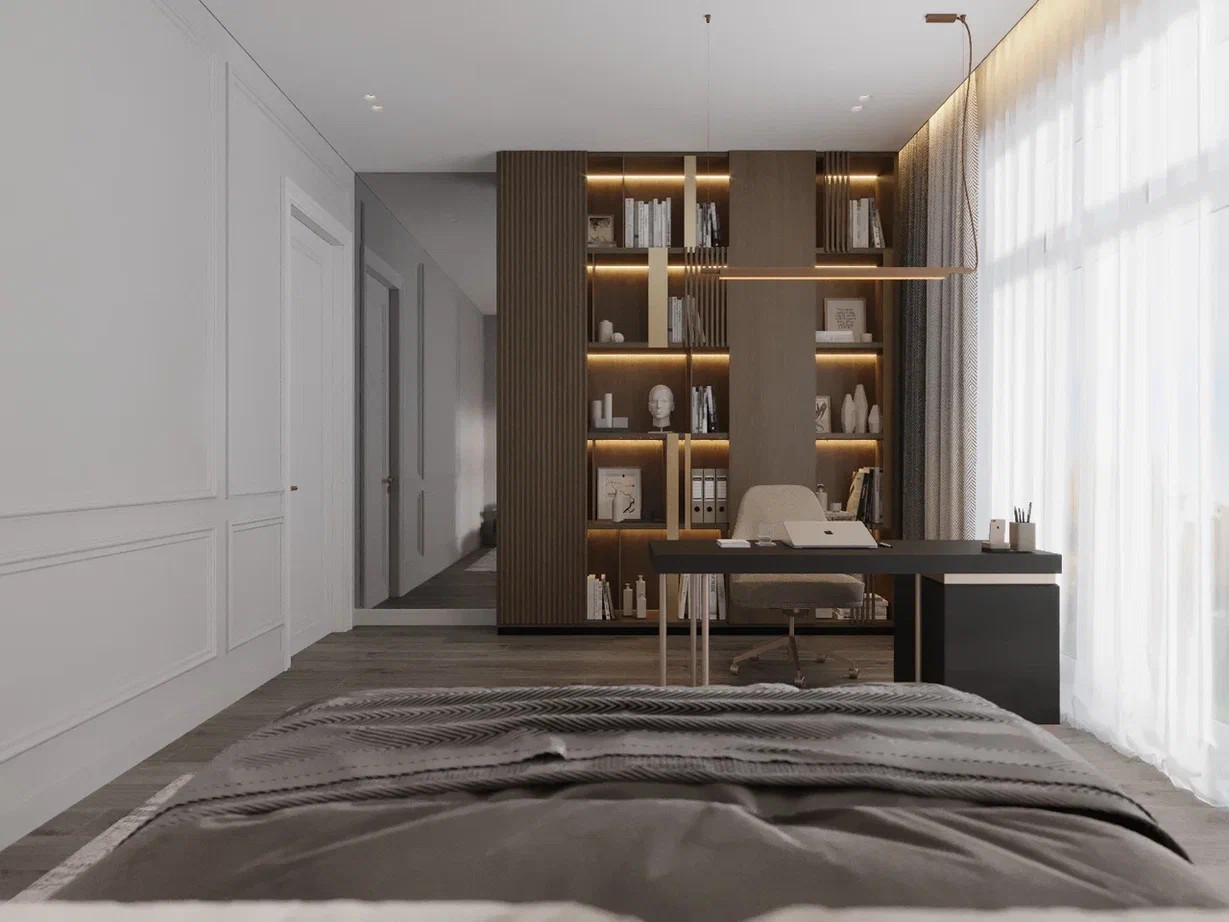 Дом с кинотеатром площадью 370 кв.м.