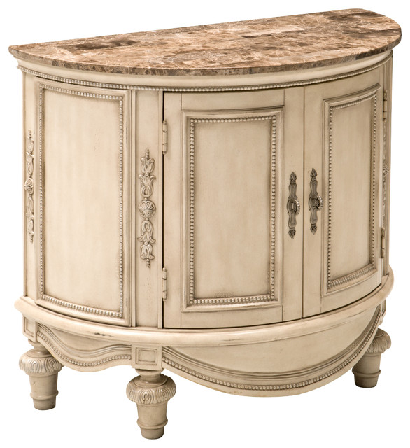 Empire Demilune Nightstand Nightstands And Bedside Tables Other Empire Demilune Nightstand