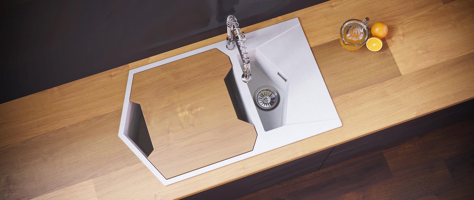 Кухонная мойка KitKraken Pond