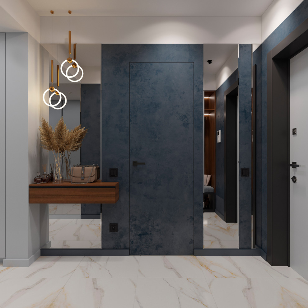 Дизайн интерьера однокомнатной квартиры площадью 40 кв. м.