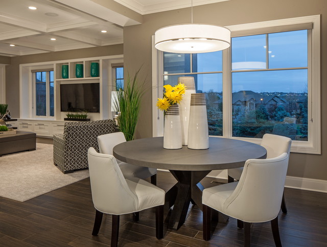 Custom Home - Modern - Dining Room - Omaha - by D3 Interiors | Houzz UK