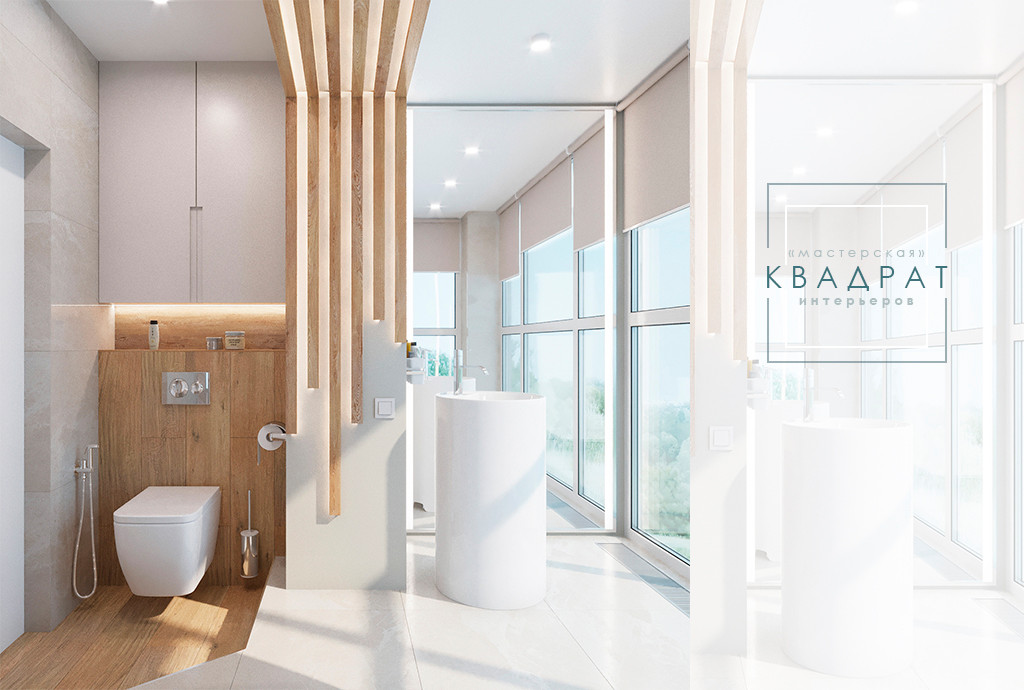 Ванная на лоджии