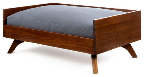Designer Home Goods For The High Fashion Fido Herd Houlihan Here S One For The More Miesian Mutts Out There With Its Minimalist Modern Design This Pup Piece From Futon Forward Furniture Maker Dorel Will Keep Your