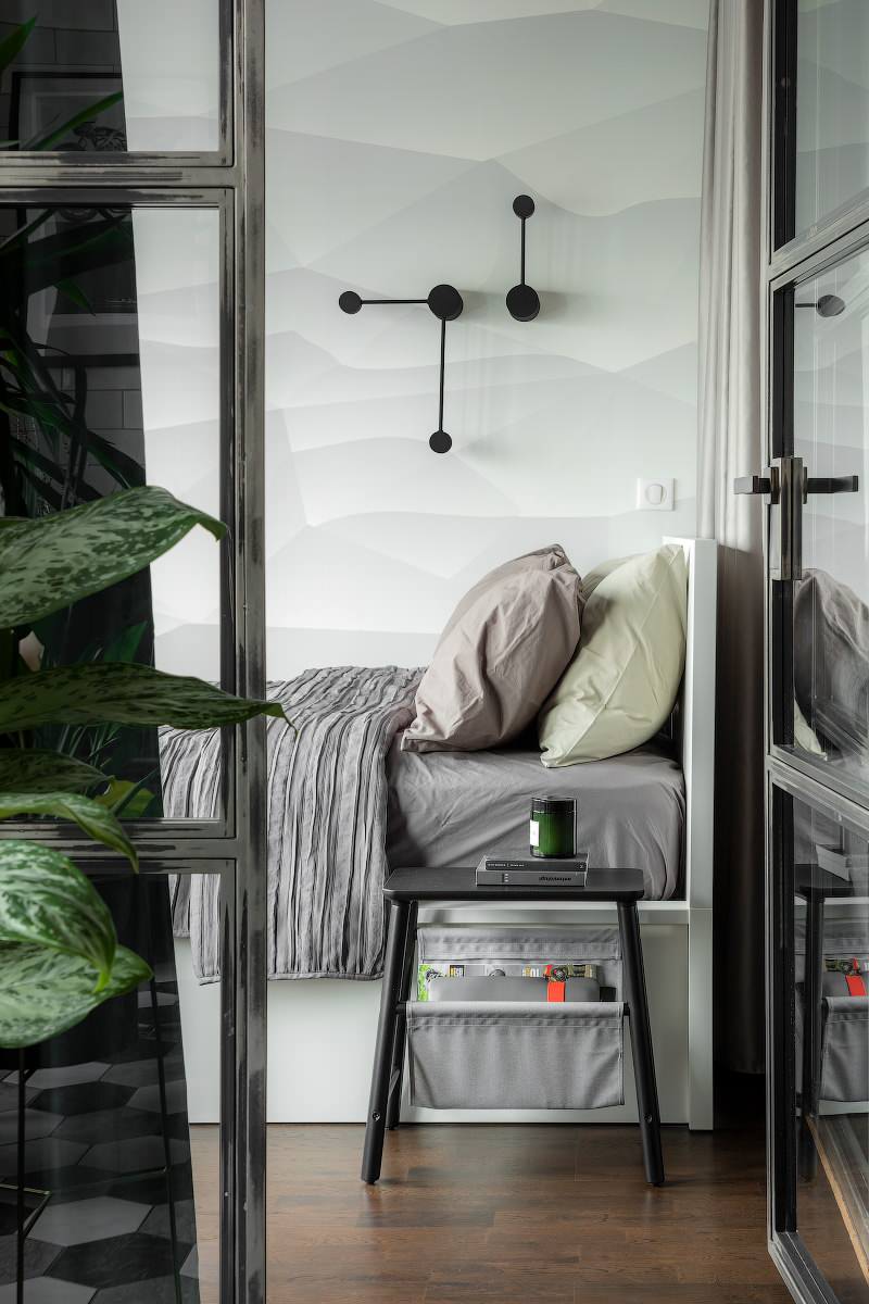 Современный интерьер квартиры-студии