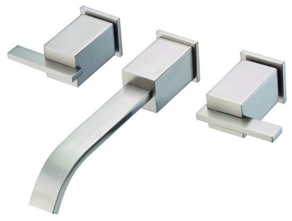 Danze D316144t Sirius Wall Mounted Bathroom Faucet Contemporary