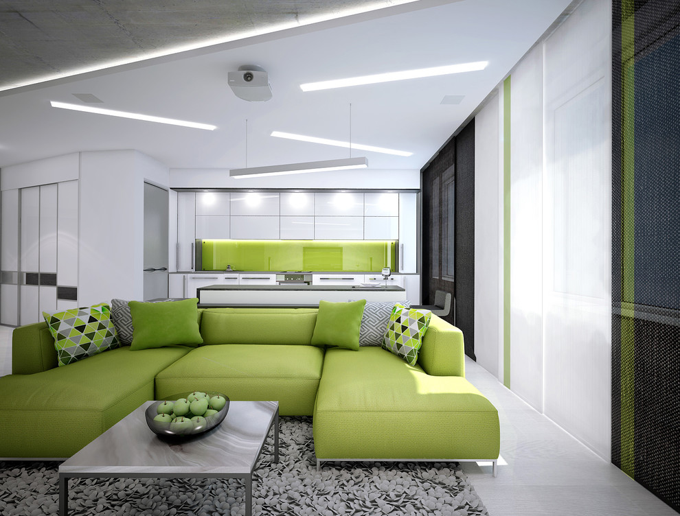 Проект квартиры в современном стиле