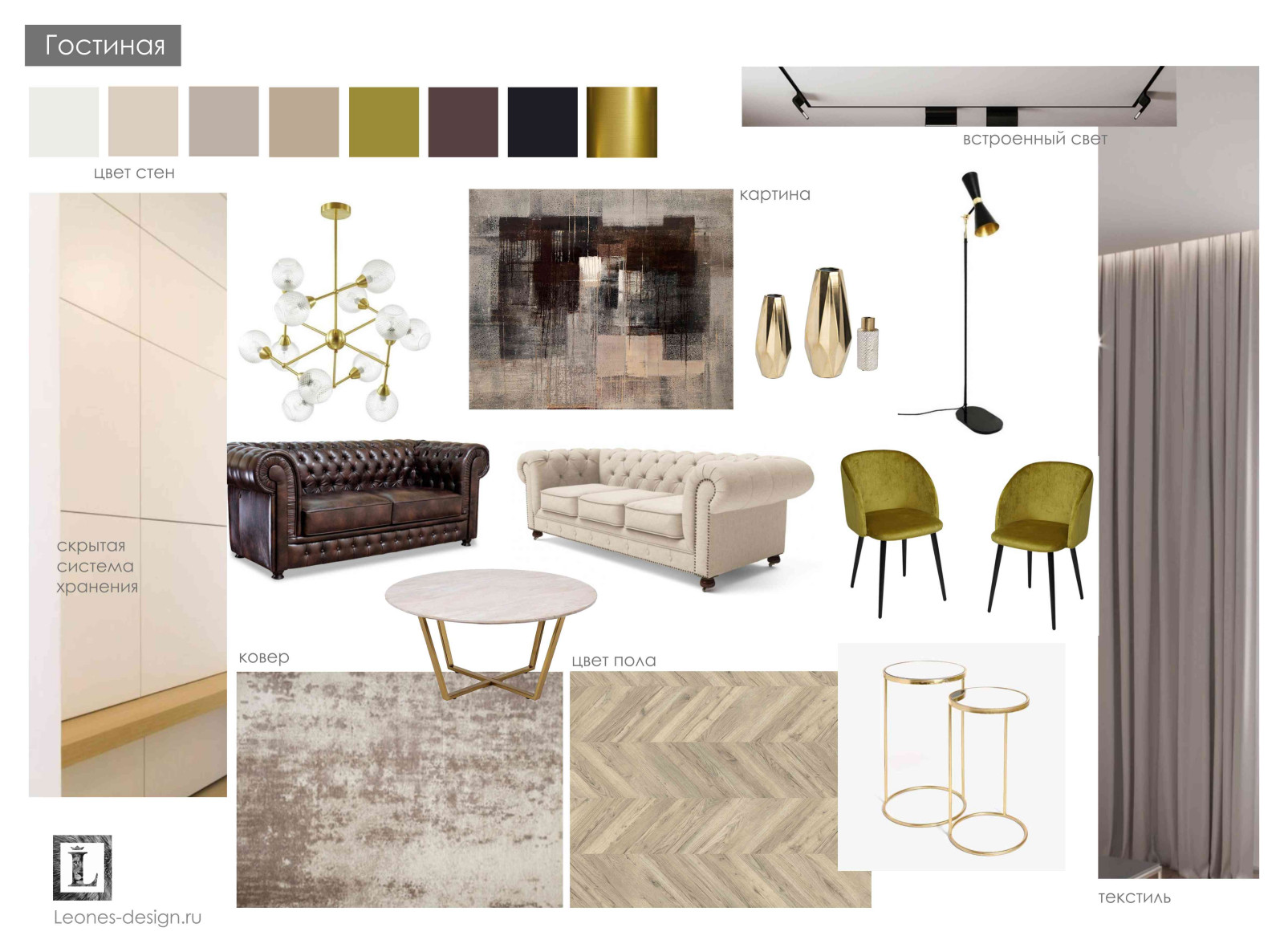 Проект декорирования квартиры