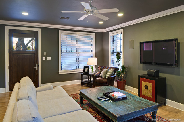 3rd Street Bungalow eclectic-living-room