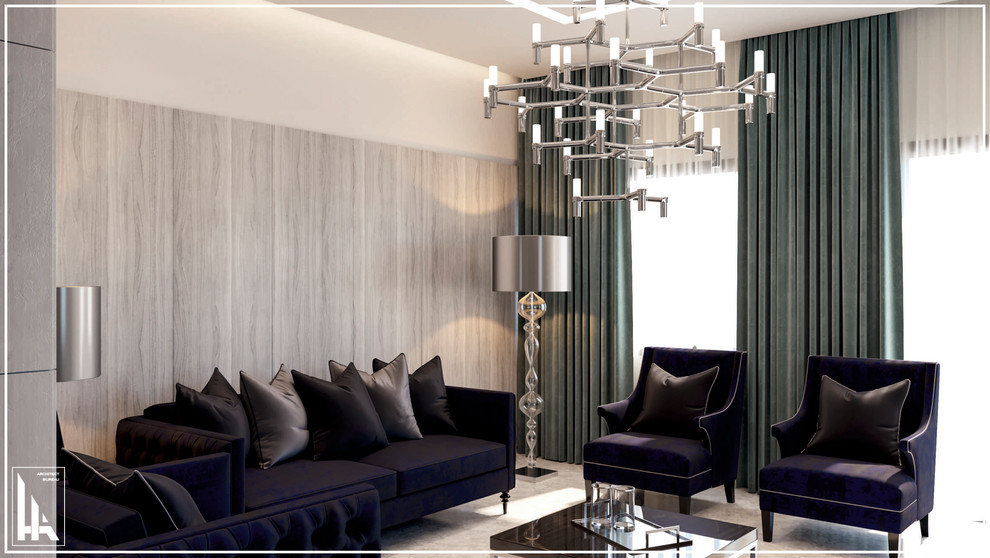 Интерьер в сером