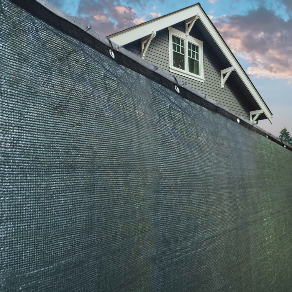 Outdoor Fence Privacy Windscreen, 6'x25' Contemporary Home Fencing