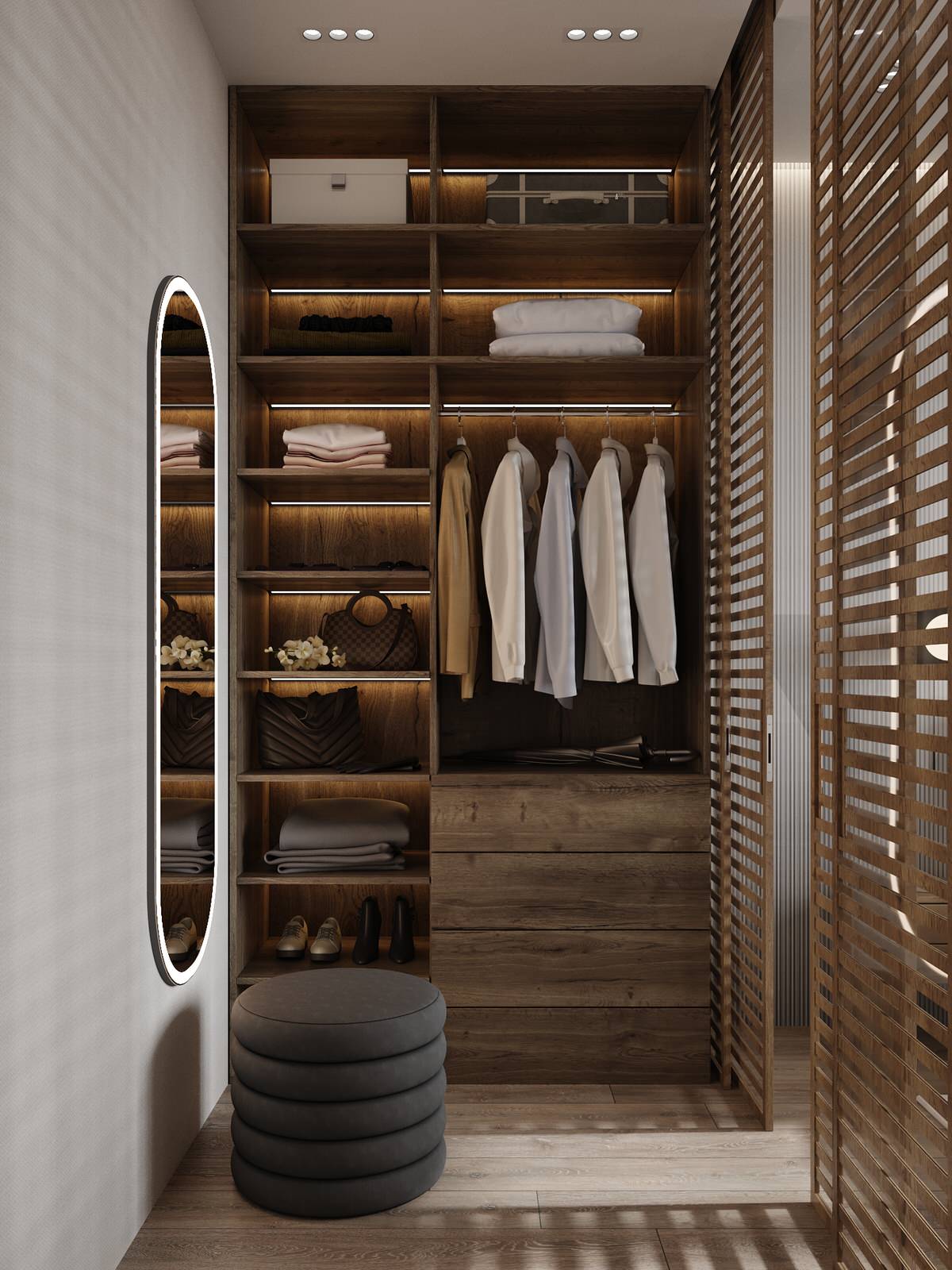 Проект 2х уровневой квартиры