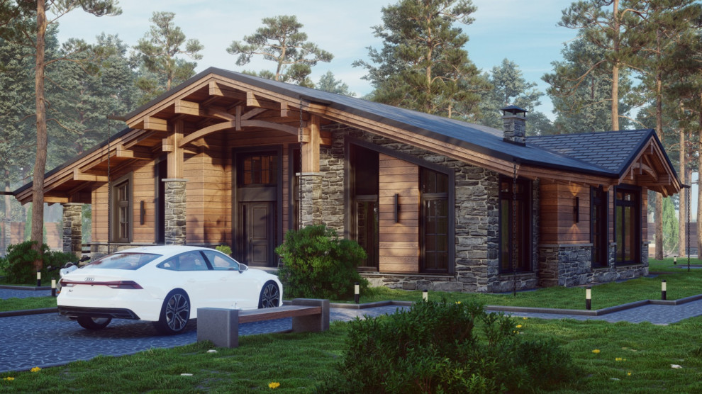 Дом с стиле Шале