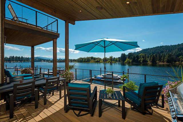 Contemporary Bellerive transitional-deck