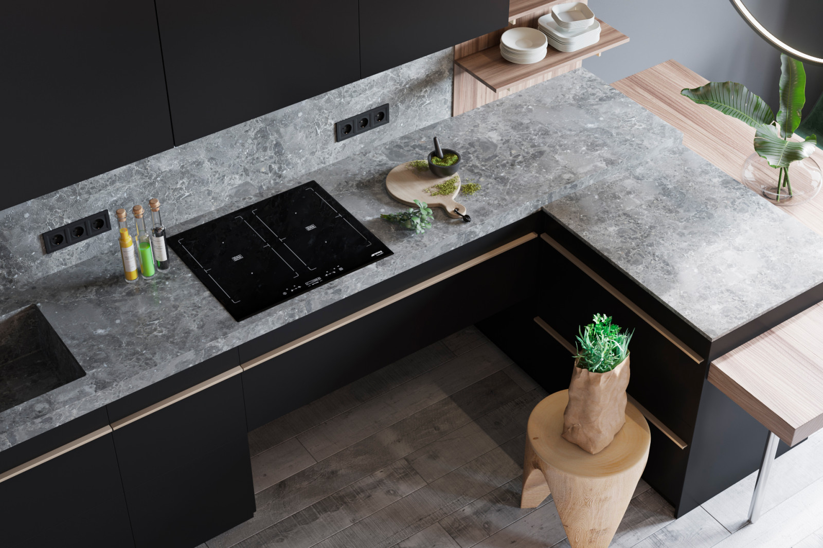 Небольшая стильная квартира для молодой девушки