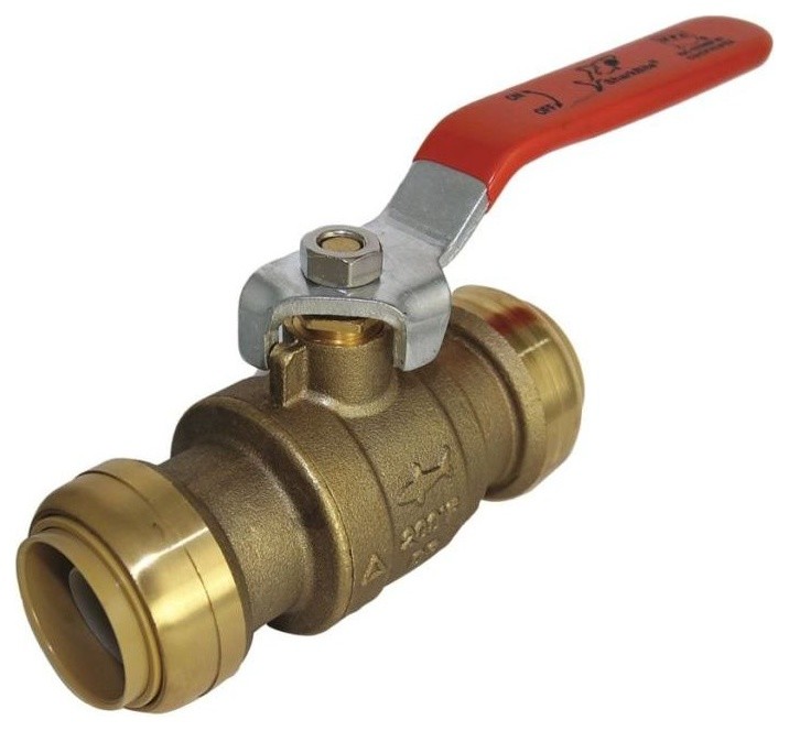 Sharkbite, Bathroom Part, 4.5"x7.5"x7.5", 4.5"x7.5"x7.5" Traditional Tub And Shower Parts