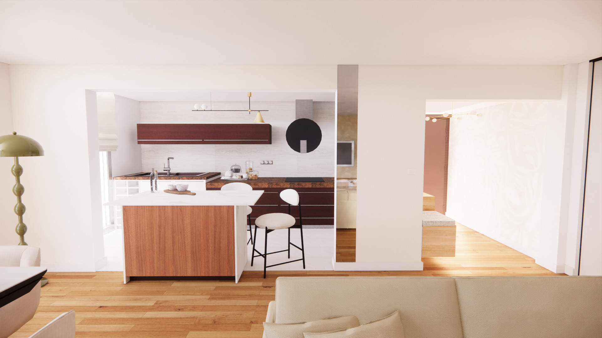 PROJET 3D - Aménagement d'une pièce de vie