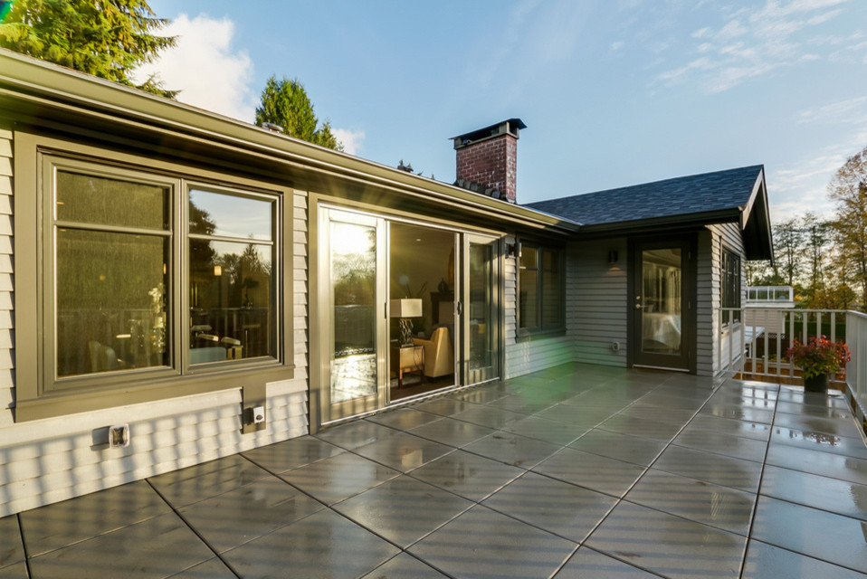 Bungalow Revamp Contemporary Deck Vancouver by Stone Shore Builders