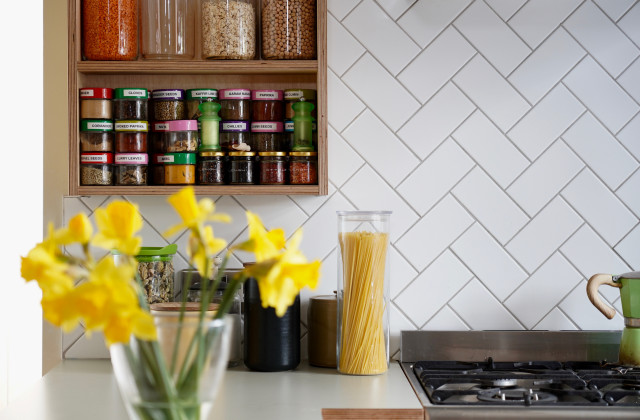 compact kitchen scandinavian-kitchen
