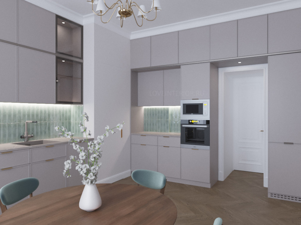 Квартира в доме, построенном в XIX веке в центре Москвы