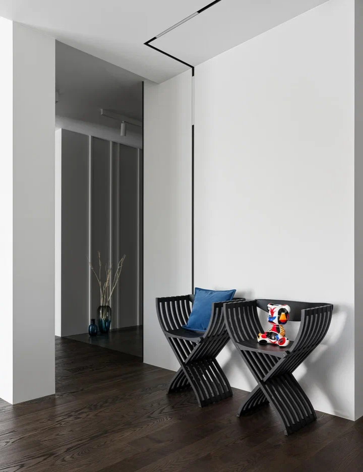 Квартира монохром