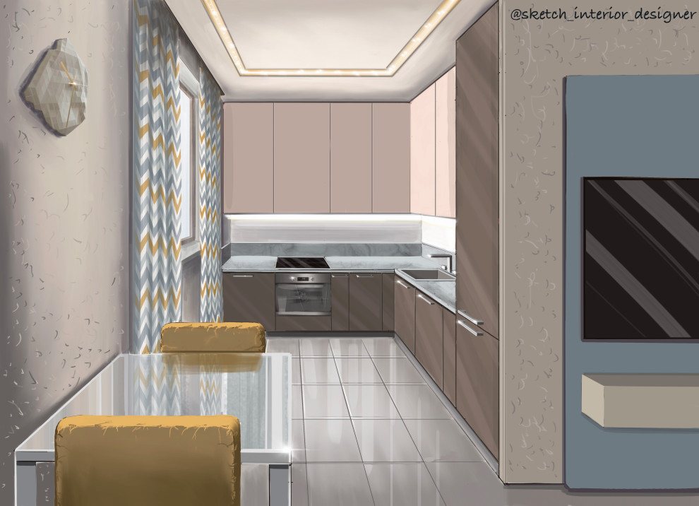 Квартира-студия на Комендантском