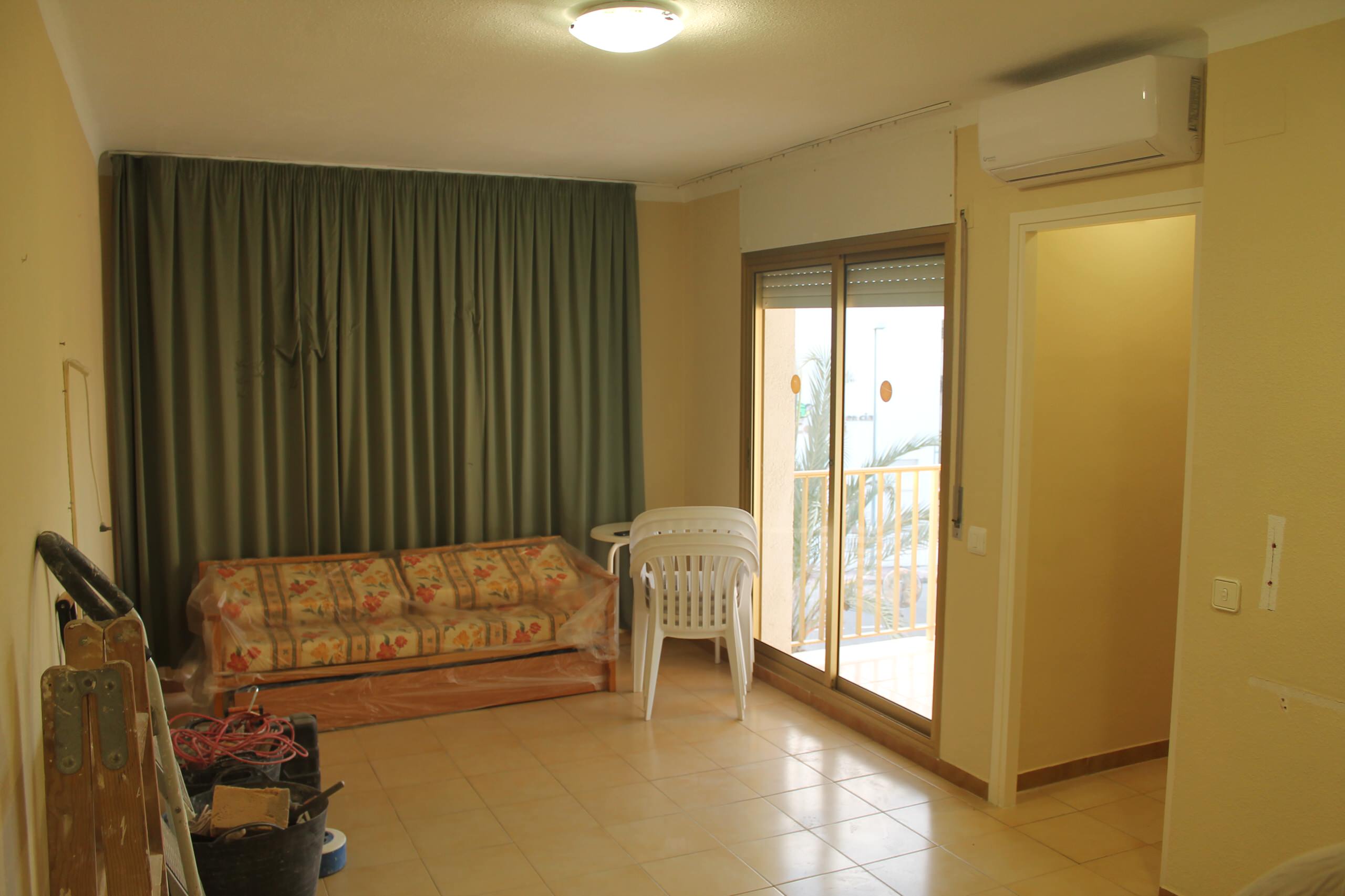 Sala de estar - comedor (antes)