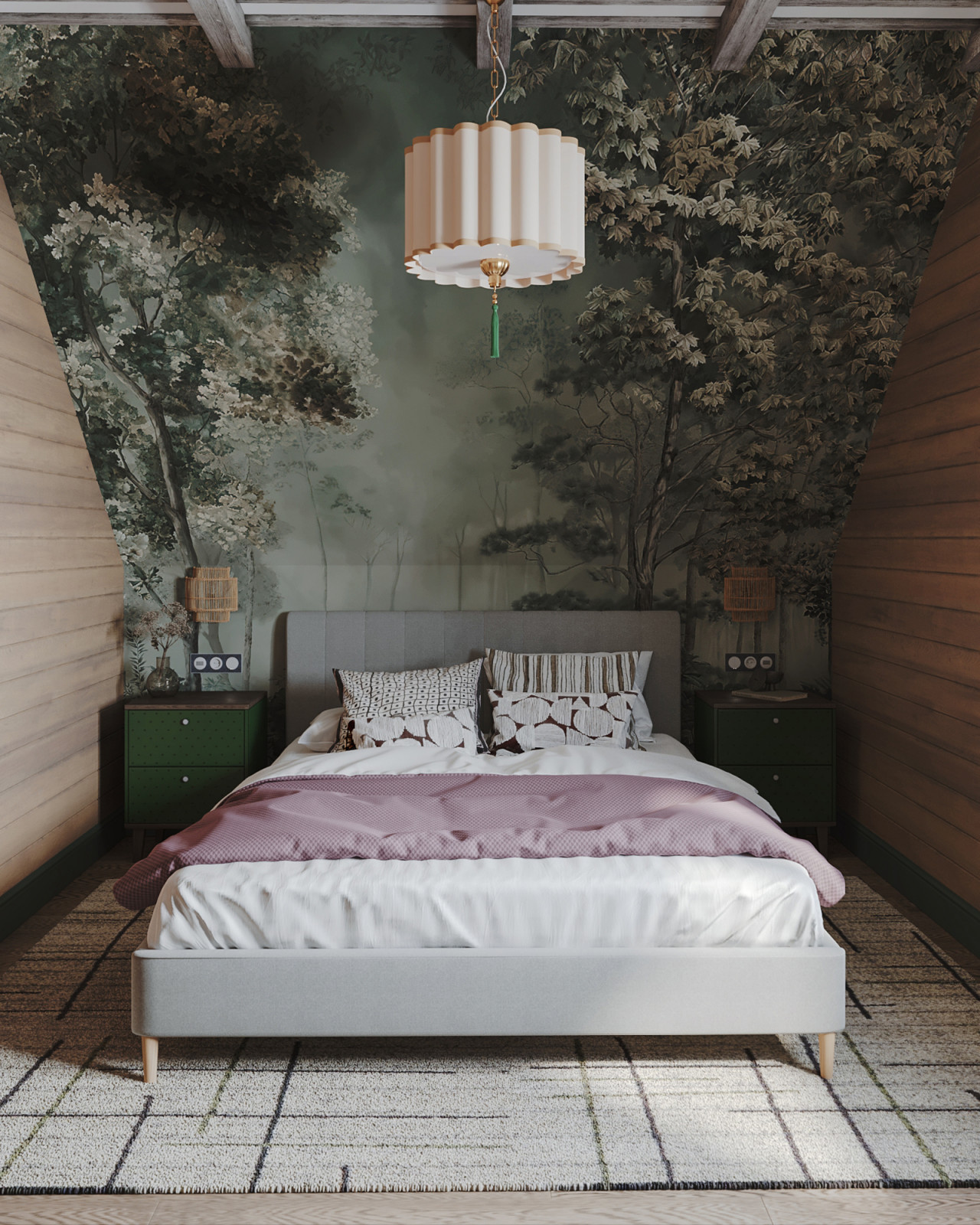 Загородный дом для молодой семьи с котами