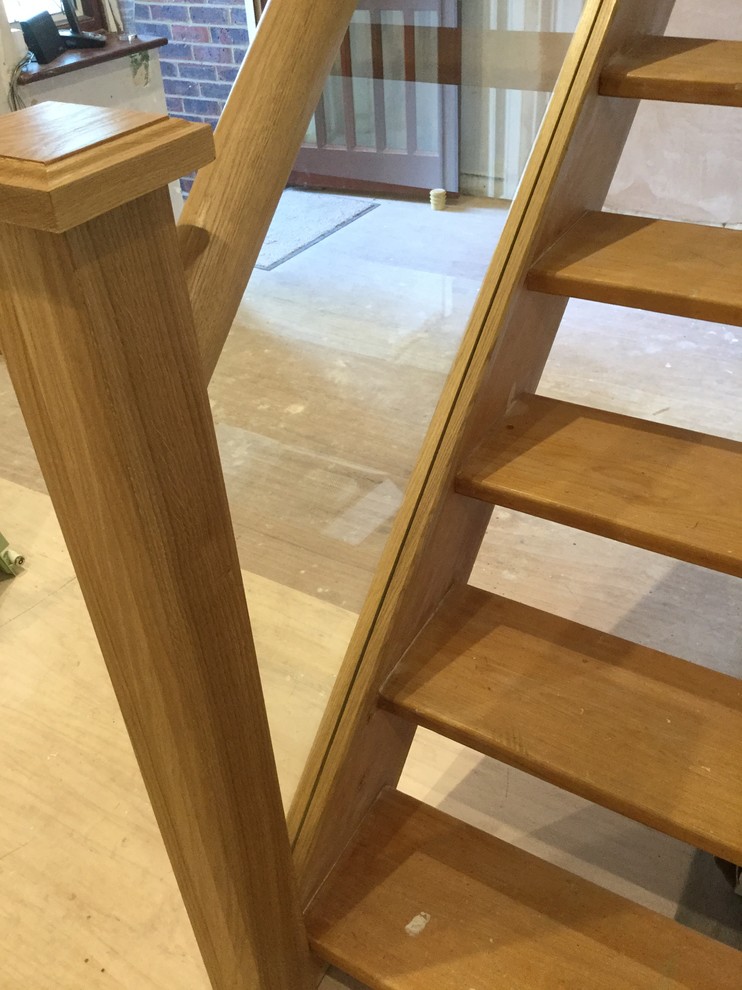 Refurbishment Glass Open Riser