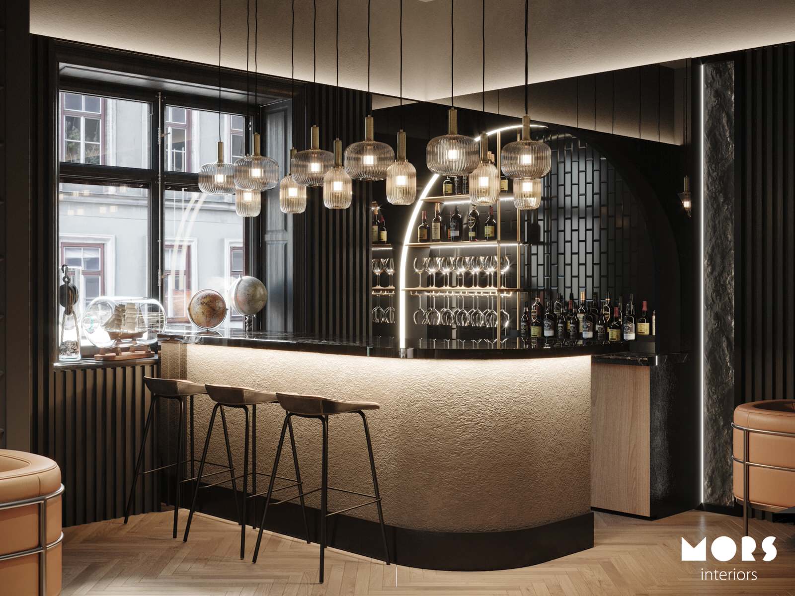 Дизайн-проект кальянной