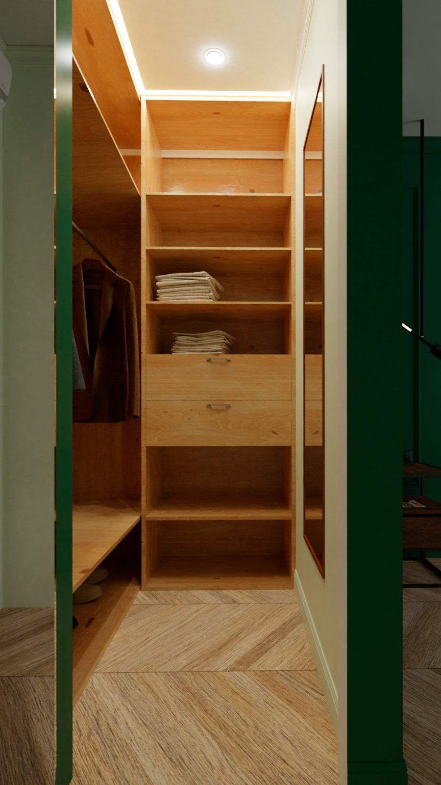 Дизайн-проект комнаты для молодого человека