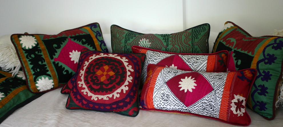 Pillows for clients created out of Vintage pieces