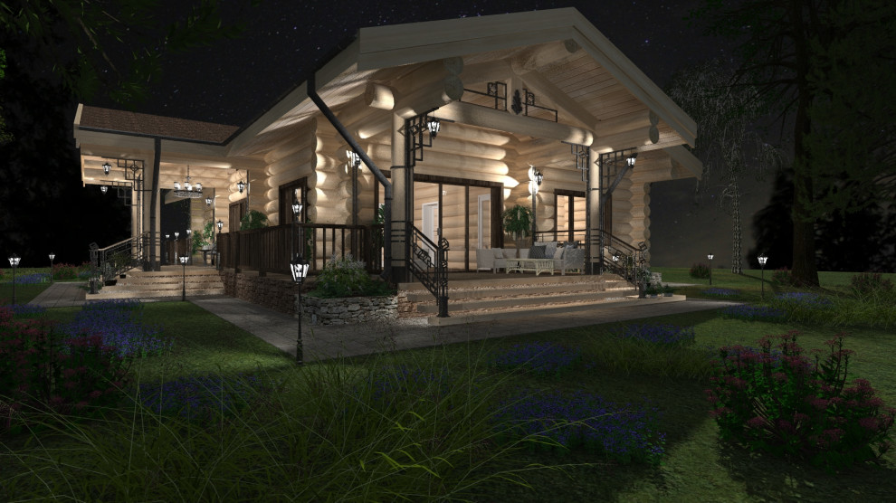 ДОМ В СОСНОВОМ ЛЕСУ