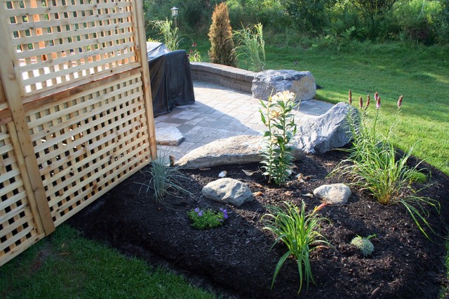 Backyards landscape
