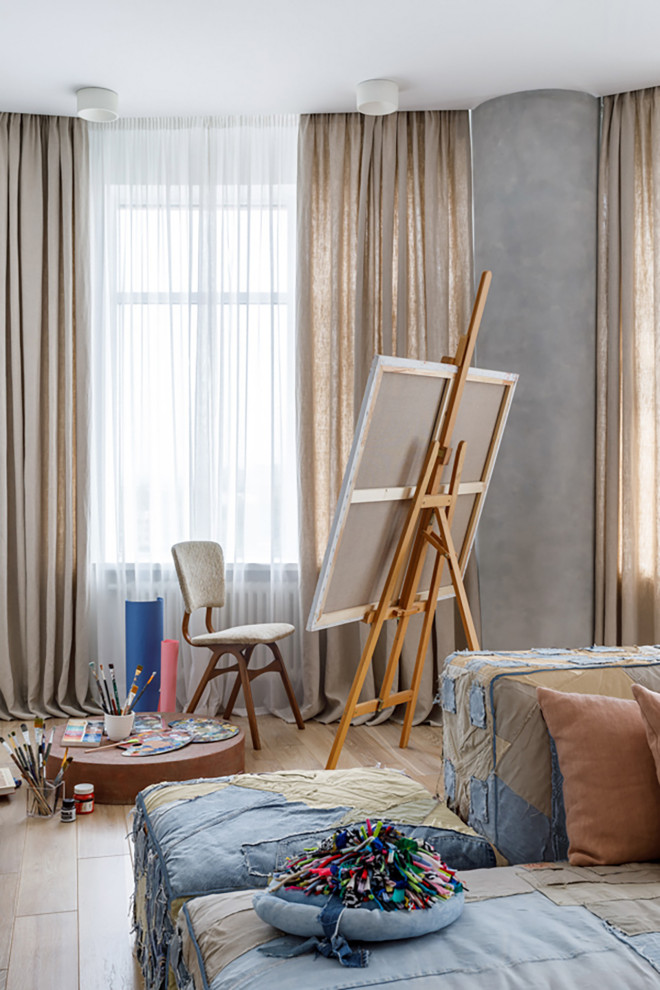 Квартира для молодой художницы в Куркино