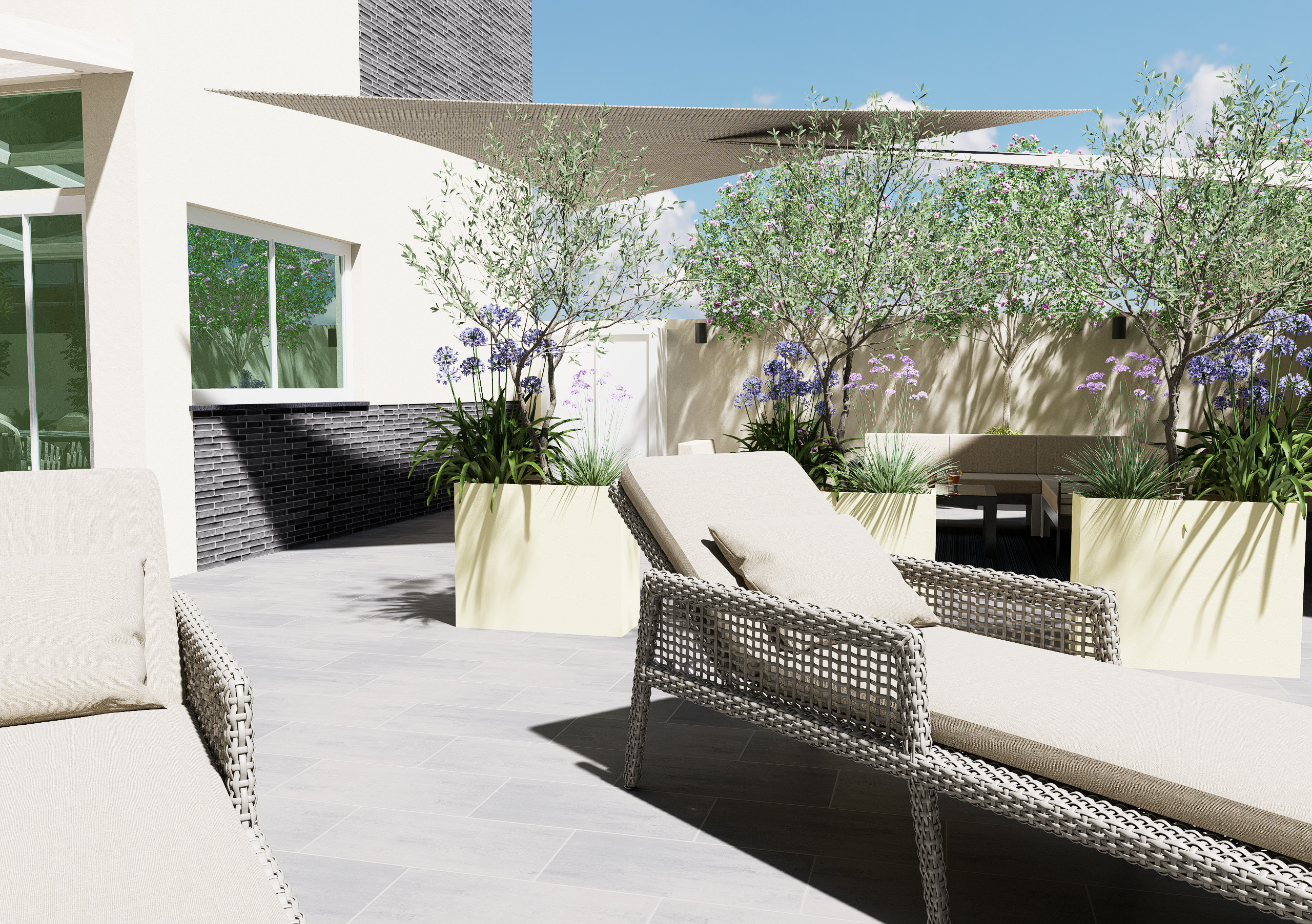 Una vita sulla terrazza romana