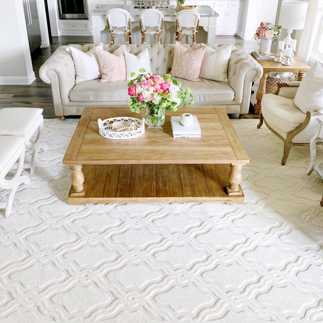 My Texas House By Orian Boucle Cotton Blossom Natural Area Rug My Texas House By Orian Boucle Cotton