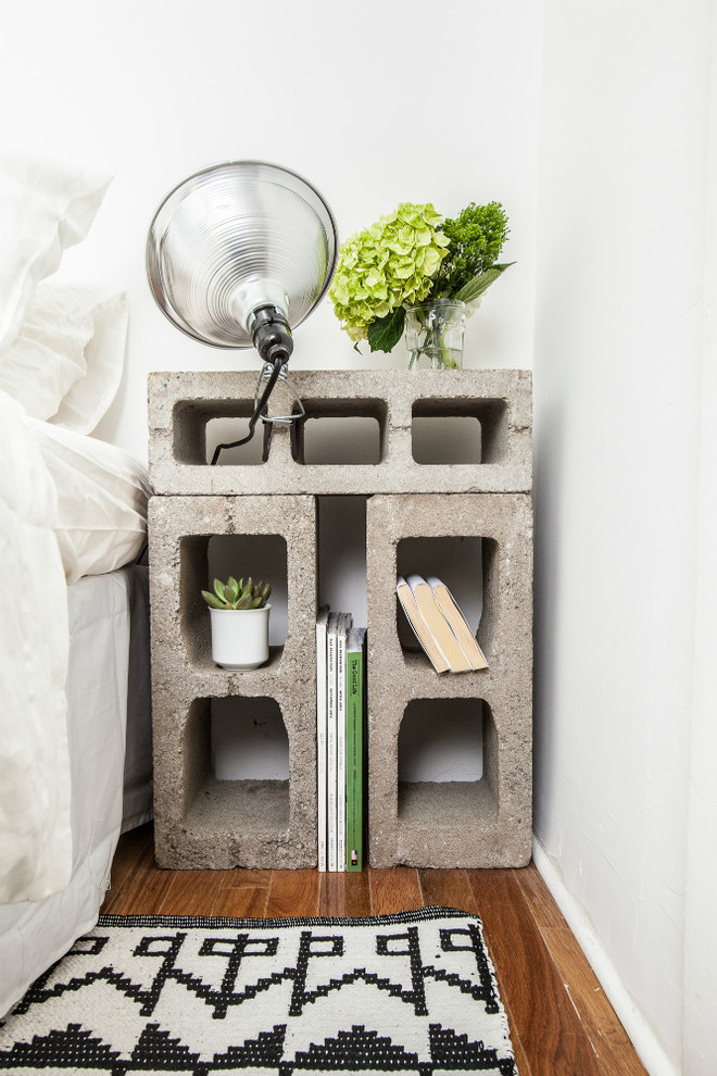 Home design - small eclectic home design idea in New York