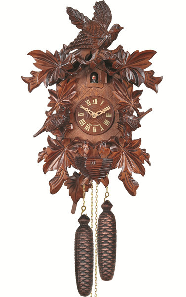 Engstler Cuckoo Clock- Carved With 8-Day Weight Driven Movement ...